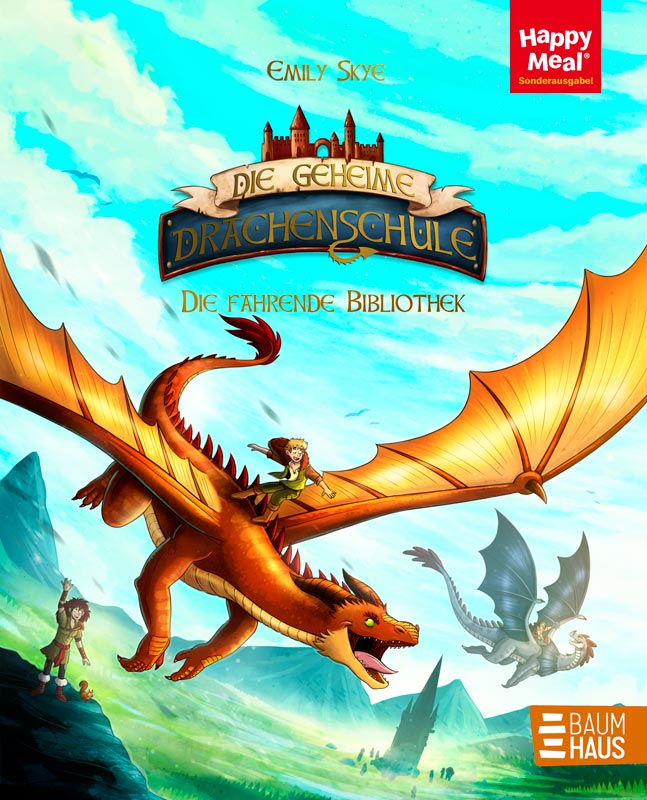 DIE GEHEIME DRACHENSCHULE - Cover