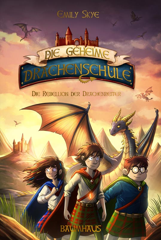 DIE GEHEIME DRACHENSCHULE - Cover