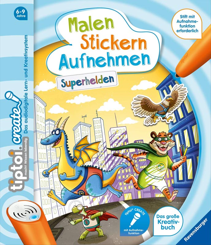 tiptoi® CREATE  Malen, Stickern, Aufnehmen - Cover