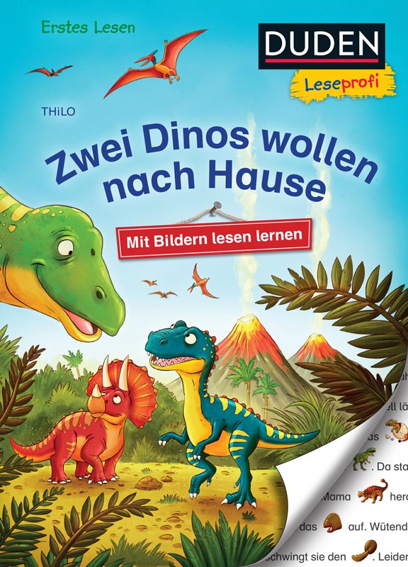 Zwei Dinos wollen nach Hause - Cover